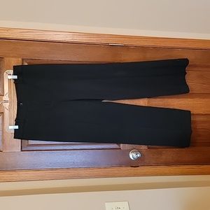 LOFT Black Wide-Leg Pants